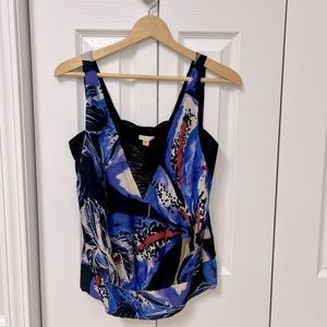 NWT Leifsdottir Silk Floral Tank